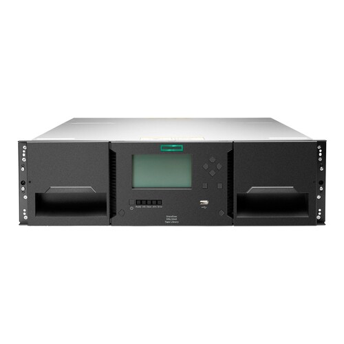 HPE StoreEver MSL3040 - Bandbibliothek - 720 TB / 1.8 PB - Steckplätze: 40 - LTO Ultrium (18 TB / 45 Produktbild Front View L