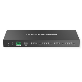 VALUE 4K HDMI Matrix Switch 4 x 4 mit Fernbedienung Produktbild
