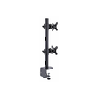 StarTech.com Desk Mount For 2x Vertically Stacked Monitors, Dual 49", TAA - Befestigungskit (C-Halte Produktbild Additional View 4 S