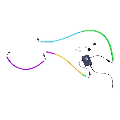 Razer Chroma - RGB LED-Lichtleistenset - DC 12 Produktbild Front View L