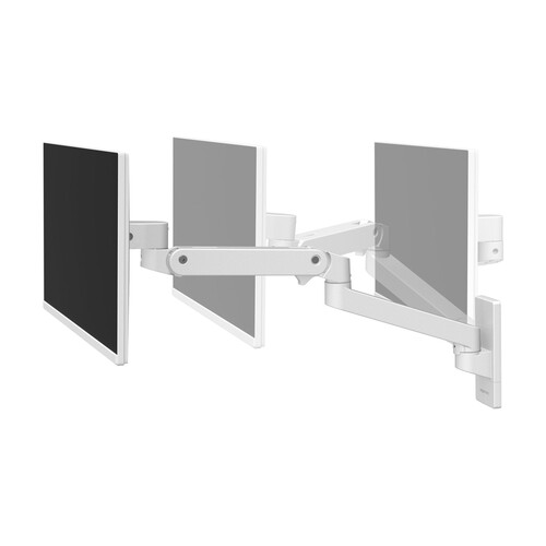 Ergotron LX Pro - Befestigungskit (Monitorarm) - für LCD-Display - Aluminium - weiß - Bildschirmgröß Produktbild