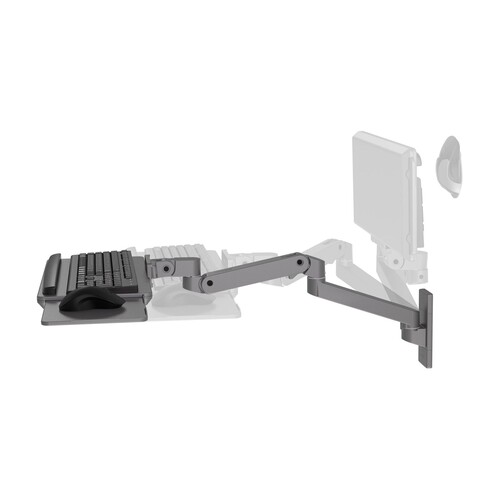 Ergotron LX Pro - Tastatur-/Mausablage mit Stützarmhalterung Produktbild Additional View 4 L