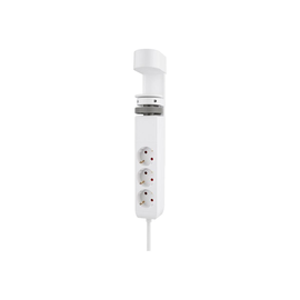 Neomounts Steckdosenleiste - USB-C + USB-A - Wechselstrom 230 V - 3680 Watt - Eingabe, Eingang Typ F Produktbild