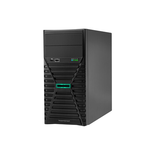 HPE ProLiant ML30 Gen11 - Server - Tower - 4U - 1-Weg - 1 x Xeon E-2436 / 2.9 GHz - RAM 32 GB - SATA Produktbild