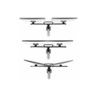 StarTech.com Desk Mount Dual Monitor Arm w/ Crossbar, Up To 27" Displays - Befestigungskit - artikul Produktbild Additional View 1 S