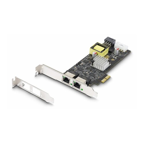 StarTech.com 2-Port 2.5Gbps PoE Network Card, Intel I225-V, 802.3af/at Produktbild