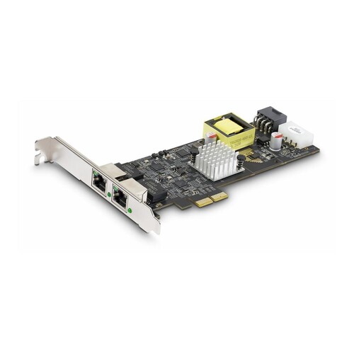 StarTech.com 2-Port 2.5Gbps PoE Network Card, Intel I225-V, 802.3af/at Produktbild Additional View 1 L
