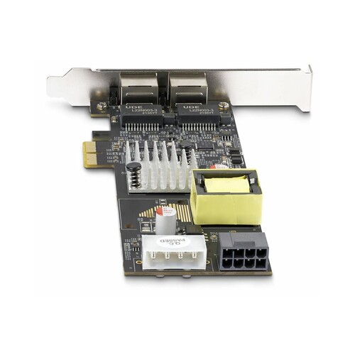 StarTech.com 2-Port 2.5Gbps PoE Network Card, Intel I225-V, 802.3af/at Produktbild Additional View 4 L