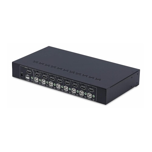 StarTech.com 8-Port HDMI KVM Switch w/1U Rack Mount Kit, 4K 60Hz Produktbild Additional View 2 L