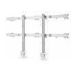StarTech.com Six-Monitor Desk Mount w/ Crossbar, Up To 32" Screens/17.6lb - Befestigungskit - für 6 Produktbild Additional View 4 S