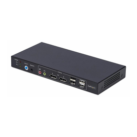 StarTech.com 2-Port Dual-Monitor DP KVM Switch w/Video Matrix, 4K 60Hz Produktbild