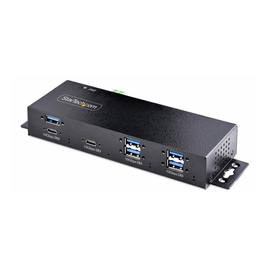 StarTech.com 7-Port Industrial USB Hub 10Gbps Hub, Metal, Mountable, TAA Produktbild