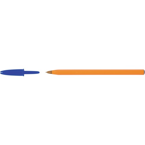 Kugelschreiber Orange 0,35mm fein blau Bic 8099221 Produktbild