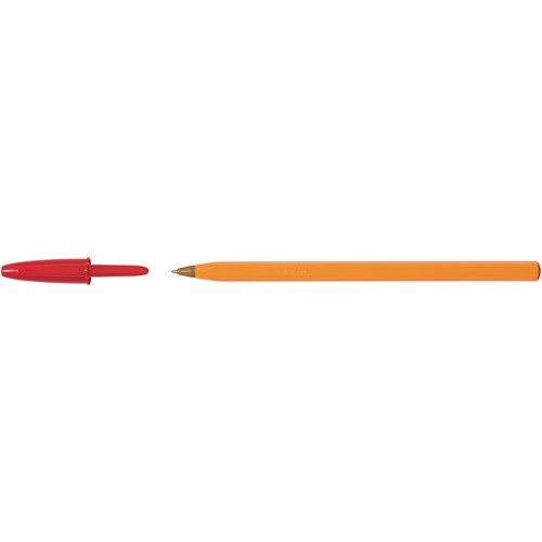 Kugelschreiber Orange 0,35mm fein rot Bic 8099241 Produktbild