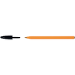 Kugelschreiber Orange 0,35mm fein schwarz Bic 8099231 Produktbild
