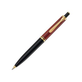 Kugelschreiber Souverän K400 schwarz-rot Pelikan 923086 Produktbild