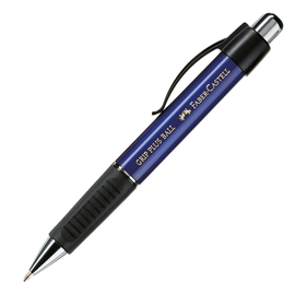 Kugelschreiber Grip Ball 1407 0,5mm metallic blau Faber Castell 140732 Produktbild
