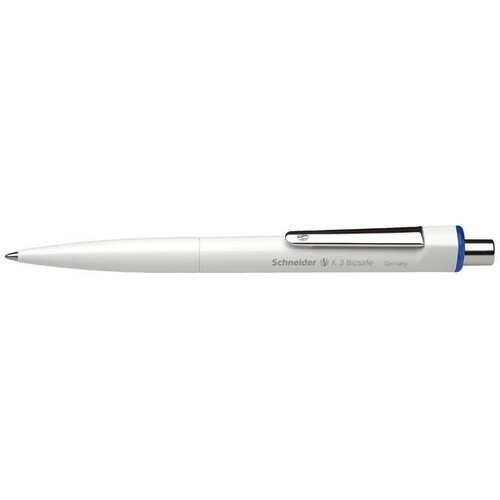 Kugelschreiber K3 Biosafe M 1,0mm mittel blau/blau Schneider 3273 Produktbild Front View L
