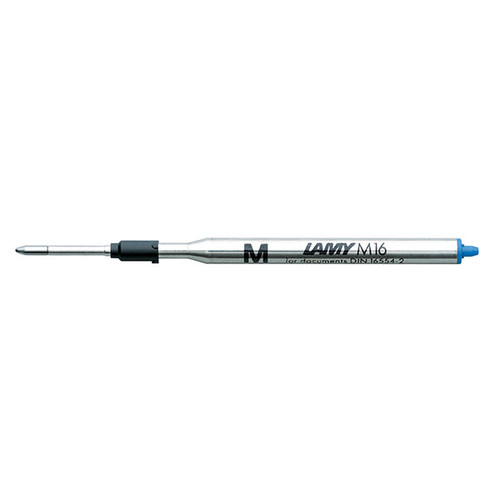 Kugelschreibermine M16 M blau Metall Lamy 1200152 Produktbild Front View L