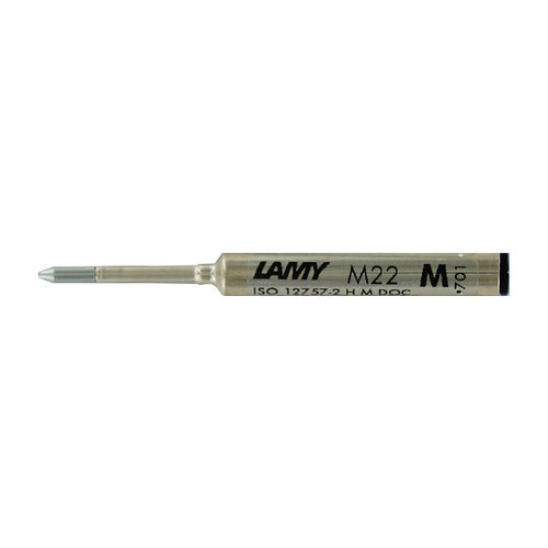 Kugelschreibermine Compact M22 M schwarz Lamy 1213381 Produktbild Front View L