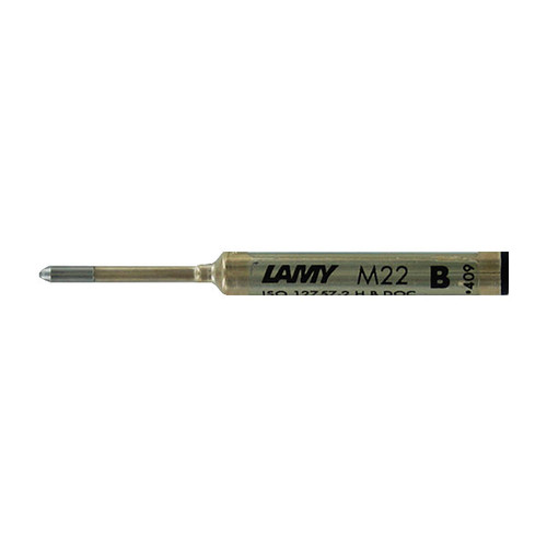 Kugelschreibermine Compact M22 B  schwarz Lamy 1213385 Produktbild Front View L