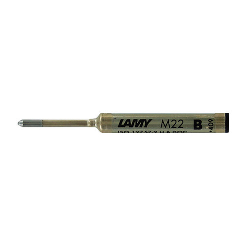 Kugelschreibermine Compact M22 B schwarz Lamy 1213385 Produktbild Front View L