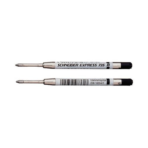 Kugelschreibermine G2 breit schwarz Express 735B Schneider 7371 Produktbild Front View L