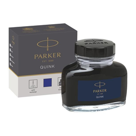 Tinte im Glas QUINK Z45 57ml permanent blau Parker 1950376 Produktbild