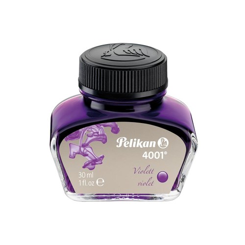Tinte im Glas 30ml 4001 violett Pelikan 100436003 (GL=30 MILLILITER) Produktbild Front View L