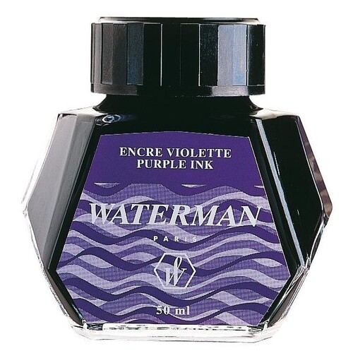 Tinte im Glas Standard 50ml Tender purple Waterman S0110750 Produktbild Front View L
