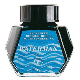 Tinte im Glas Standard 50ml Inspired blue Waterman S0110810 Produktbild