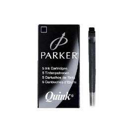 Tintenpatrone QUINK Z44 schwarz Parker 1950382 (PACK=5 STÜCK) Produktbild