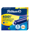 Tintenpatronen kurz für Füllhalter 4001 TP/6 königsblau löschbar   Pelikan 100401545 (ETUI=6 STÜCK) Produktbild Additional View 1 S