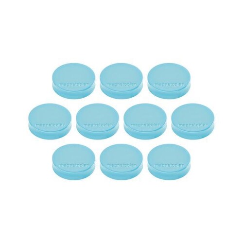 Haftmagnete Ergo ø 30mm 700g Haftkraft babyblau Magnetoplan 16640 (PACK=10 STÜCK) Produktbild Front View L
