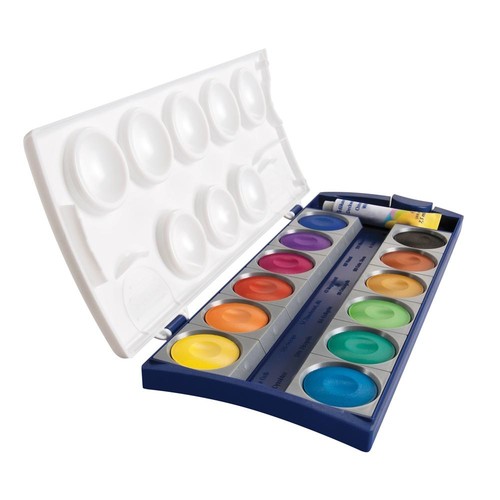 Malkasten Standard 735K/12 12 Farben ohne Wasserbox Pelikan 400196937 Produktbild Additional View 2 L