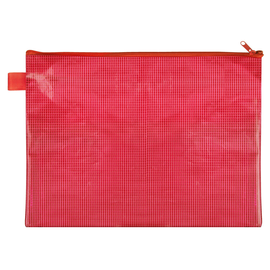 Reißverschlusstasche 320x235mm rot EVA-Folie Veloflex 2704020 Produktbild