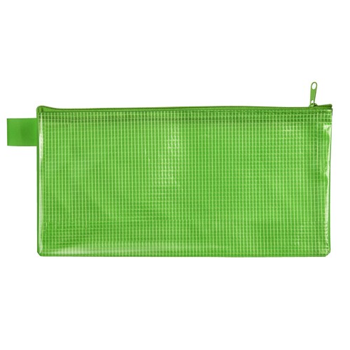 Reißverschlusstasche 235x125mm grün EVA-Folie Veloflex 2706040 Produktbild