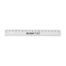 Lineal 16cm transparent Kunststoff M+R 711160000 Produktbild
