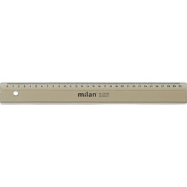 Lineal 30cm transparent Kunststoff Milan 531-30 Produktbild