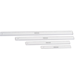 Lineal 50cm transparent Kunststoff BestStandard 1826 Produktbild Additional View 1 S