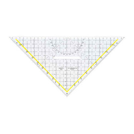 Geodreieck mit Griff groß 32,5cm transparent Aristo 1648/2 Produktbild