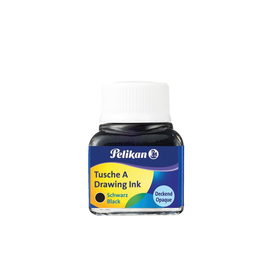 Zeichen-Tusche Glas mit Pose 10ml schwarz 17 Pelikan 400142515 (GL=10 MILLILITER) Produktbild