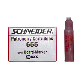 Whiteboardmarker-Nachfüllpatrone 655 für Maxx Eco 110 rot Schneider 165502 (PACK=3 STÜCK) Produktbild