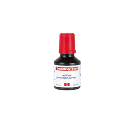 Permanentmarker-Nachfülltusche T25 30ml rot Edding 4-T25002 (ST=30 MILLILITER) Produktbild