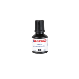 Permanentmarker-Nachfülltusche T25 30ml schwarz Edding 4-T25001 (ST=30 MILLILITER) Produktbild