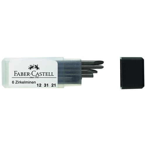Zirkel-Minen Faber Castell 123121 (DS=6 STÜCK) Produktbild Front View L