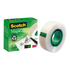 Klebeband Scotch Magic 810 19mm x 33m matt unsichtbar 3M M8101933 (RLL=33 METER) Produktbild