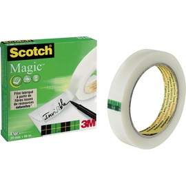 Klebeband Scotch Magic 810 19mm x 66m matt unsichtbar 3M M8101966 (RLL=66 METER) Produktbild