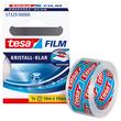 Klebefilm Kristall-klar 19mm x 10m transparent klar Tesa 57329-00000-2 (RLL=10 METER) Produktbild