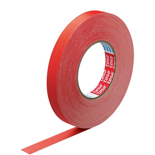 Gewebeband extra Power 19mm x 50m rot Tesa 57230-00004-02 (RLL=50 METER) Produktbild Front View L